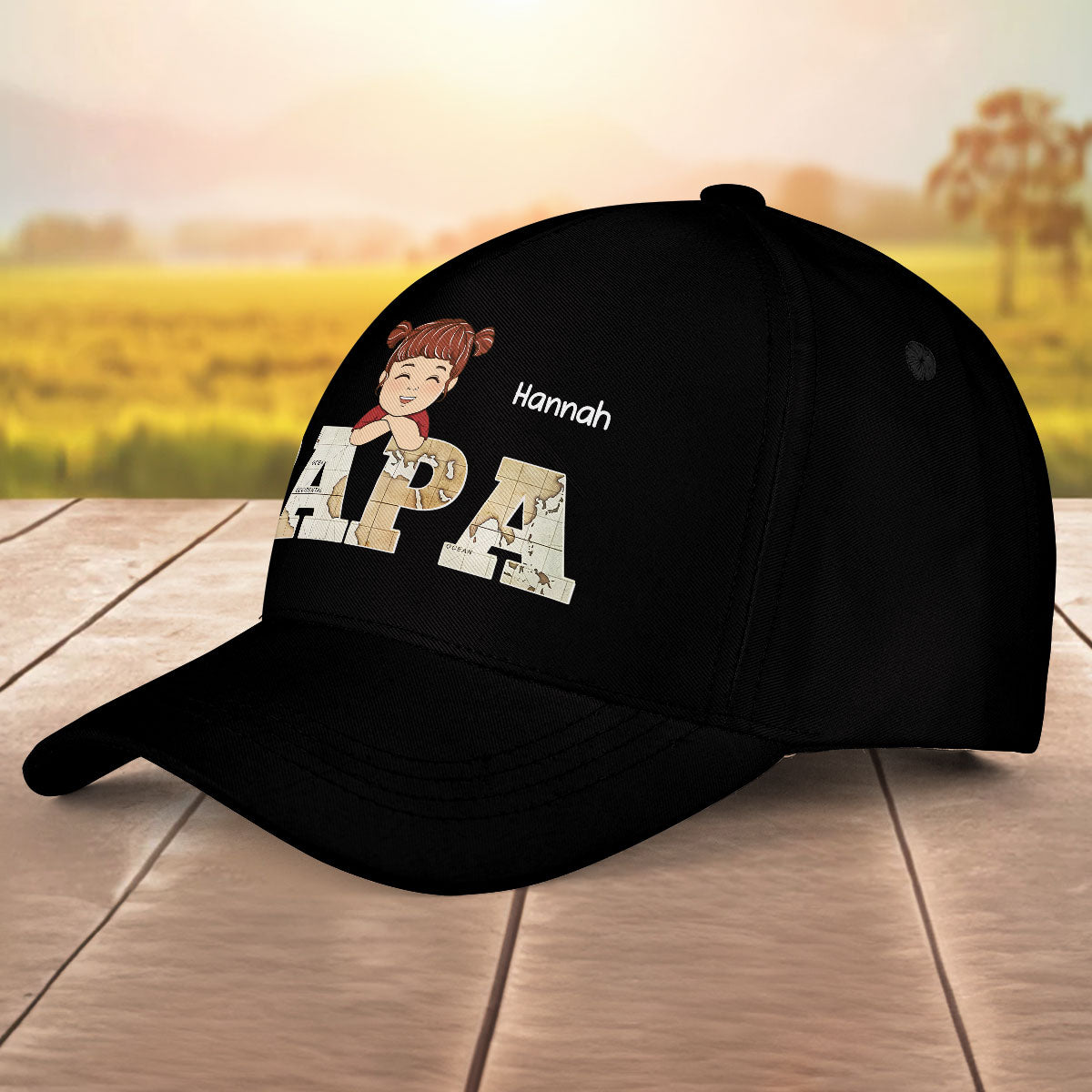 Map Papa - Personalized Classic Cap