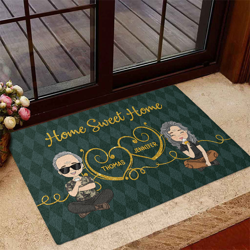 We Are Homebodies - Personalized Custom Doormat