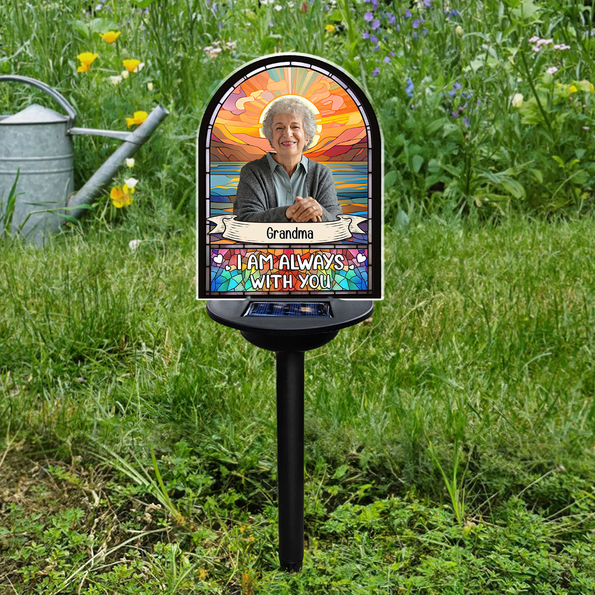 I Am Always With You - Personalized Custom Solar Light