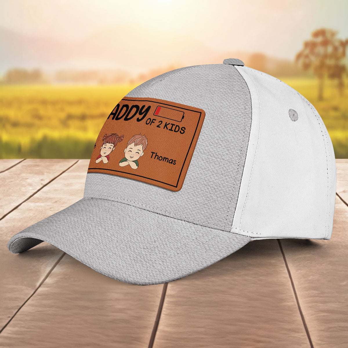 Dad Of Kid - Personalized Classic Cap