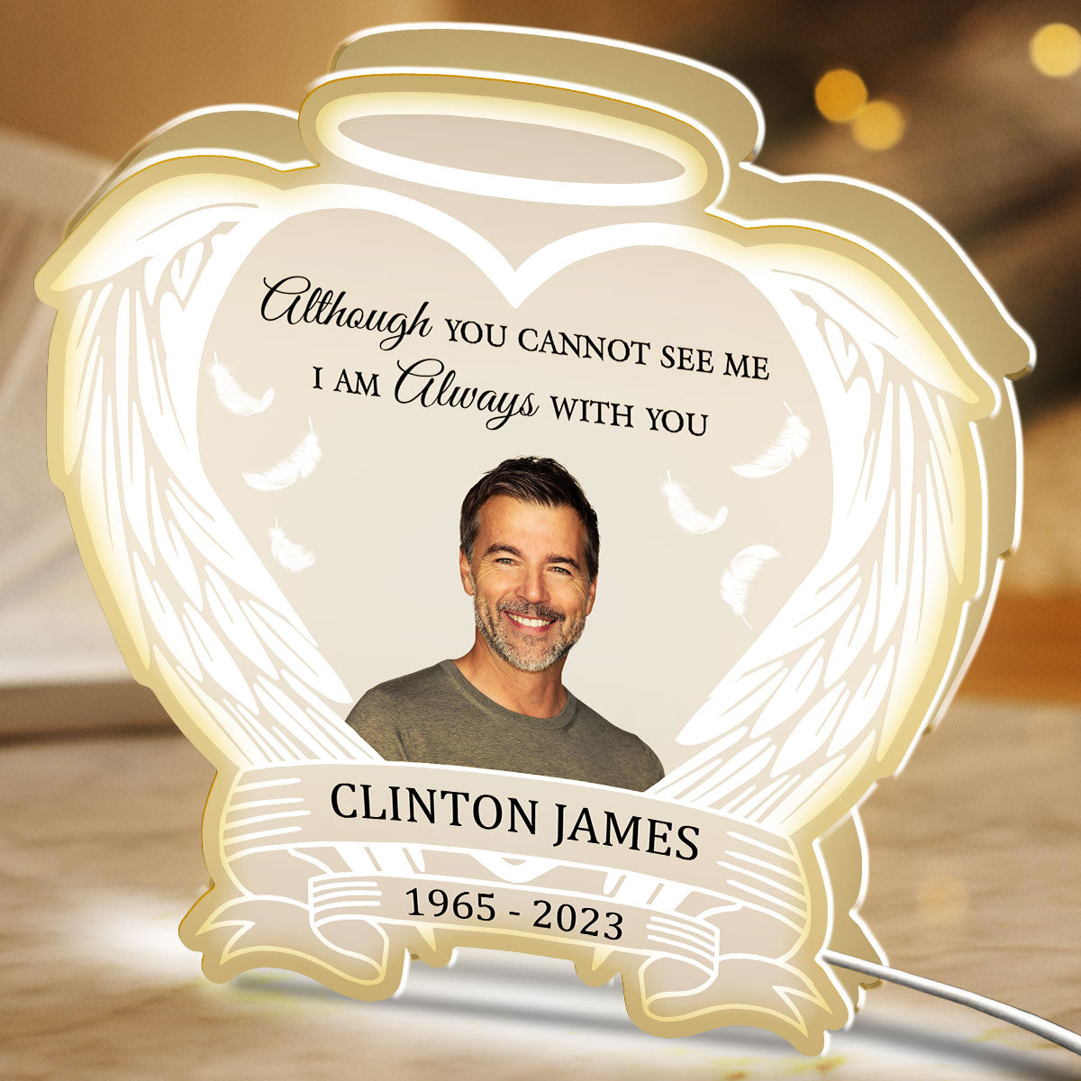 Always Shine In My Heart - Personalized Custom Light Box