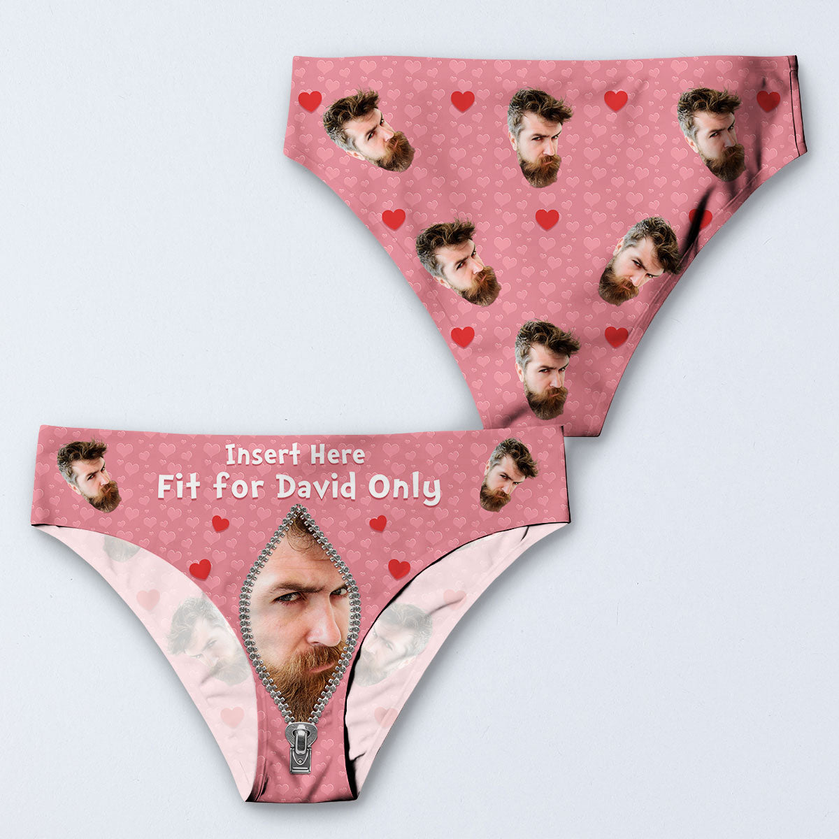 Custom Fit For Only My Husband - Personalized Women Briefs