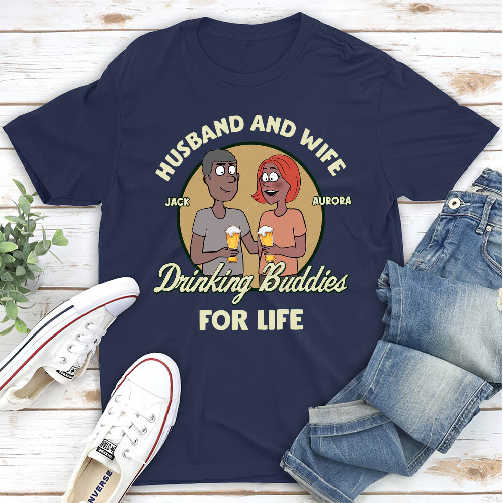 Drinking Buddies - Personalized Custom Classic T-shirt