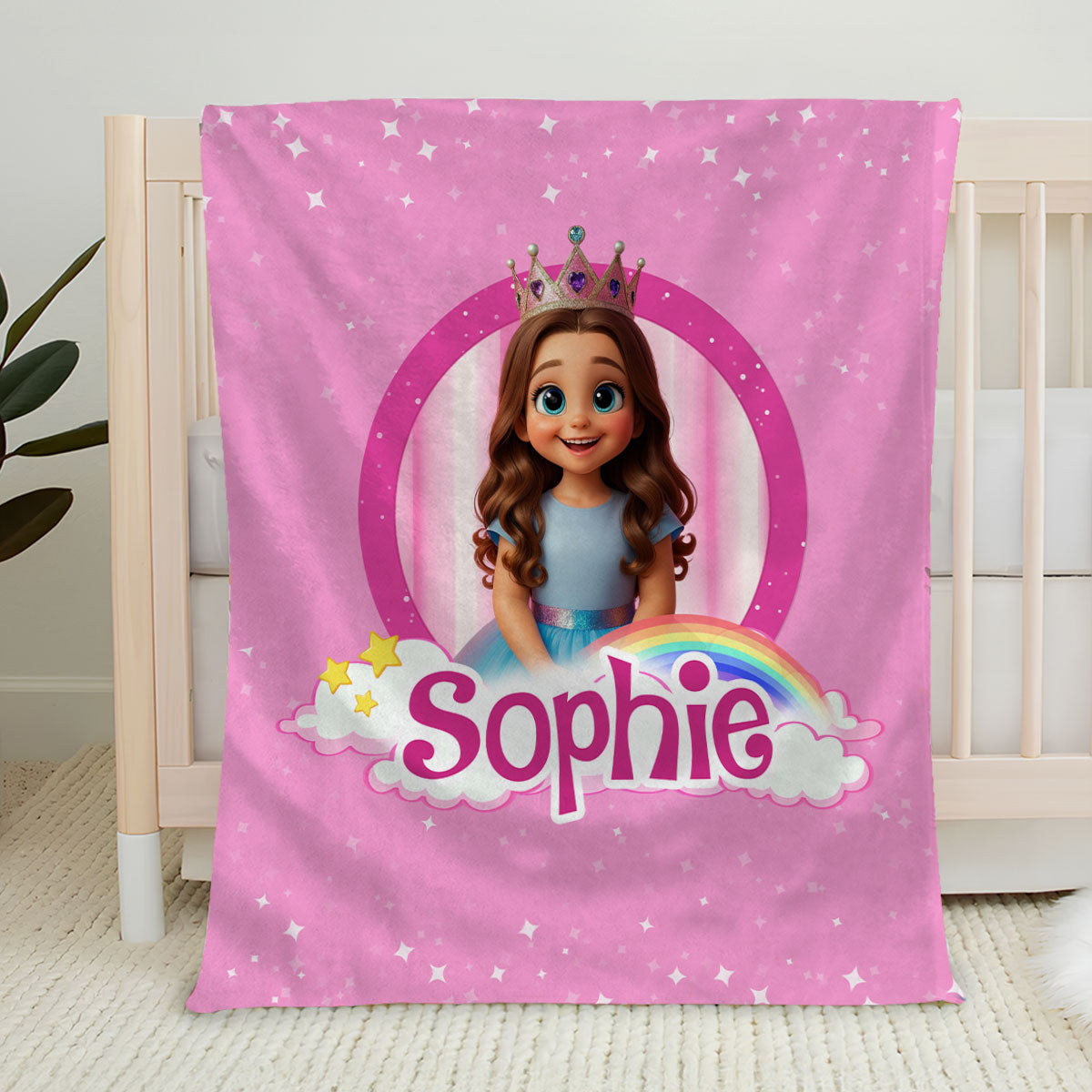 Like A Star - Personalized Custom Fleece Blanket