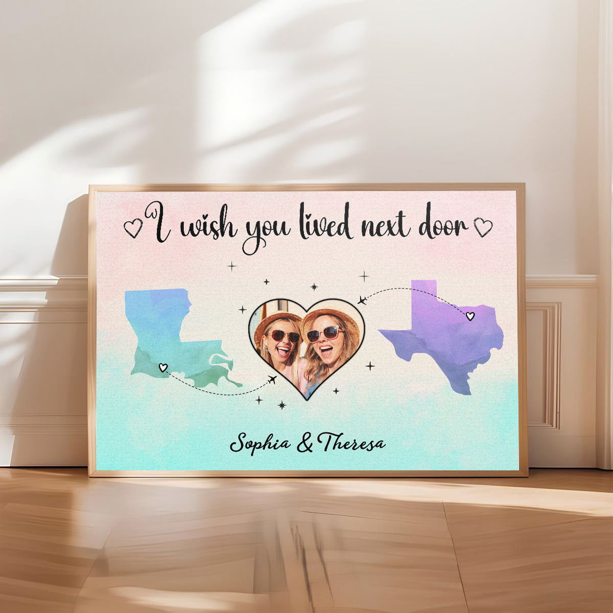 True Friendship Is A Precious Gift - Personalized Custom Poster