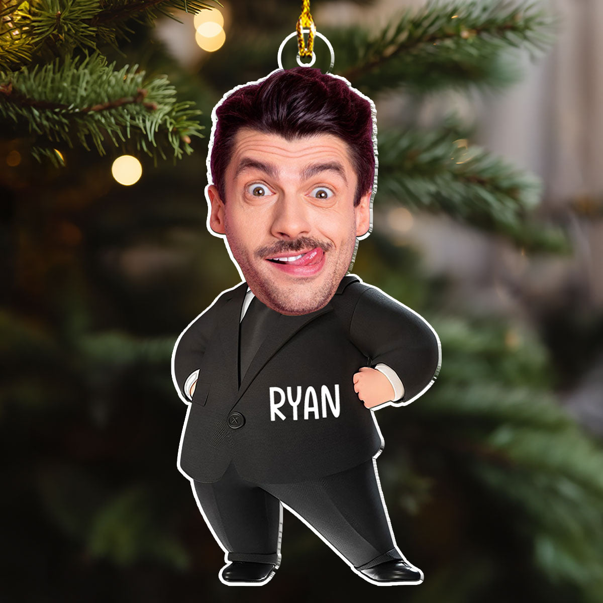 Funny Boss You Are The Best - Personalized Custom Acrylic Ornament