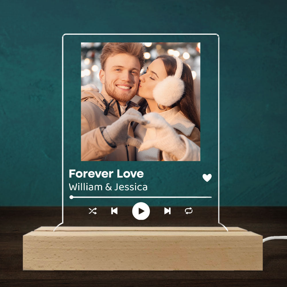 Forever Love - Personalized Custom LED Light