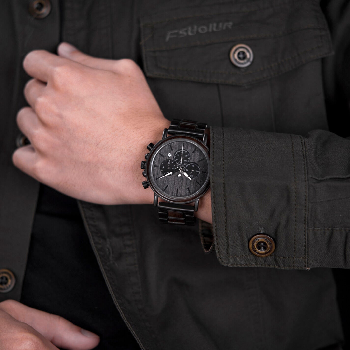 To My Pride - Personalized Engraved Wooden Watches GQ026