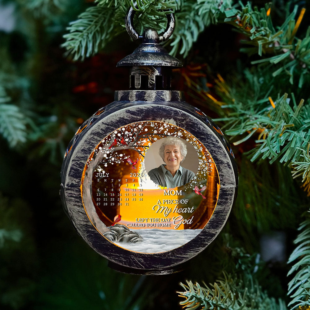 My Heart Changed Forever - Personalized Custom Christmas Lantern