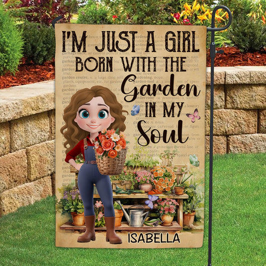 Garden In My Soul - Personalized Custom Flag