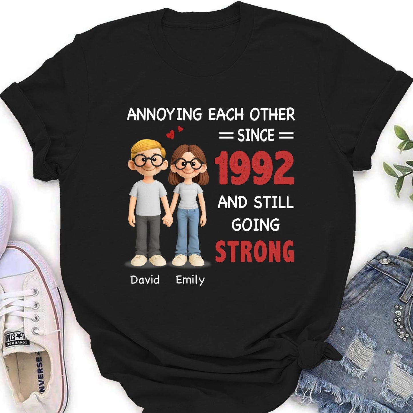 Annoying Each Other, Still Going Strong - Personalized Custom Shirt
