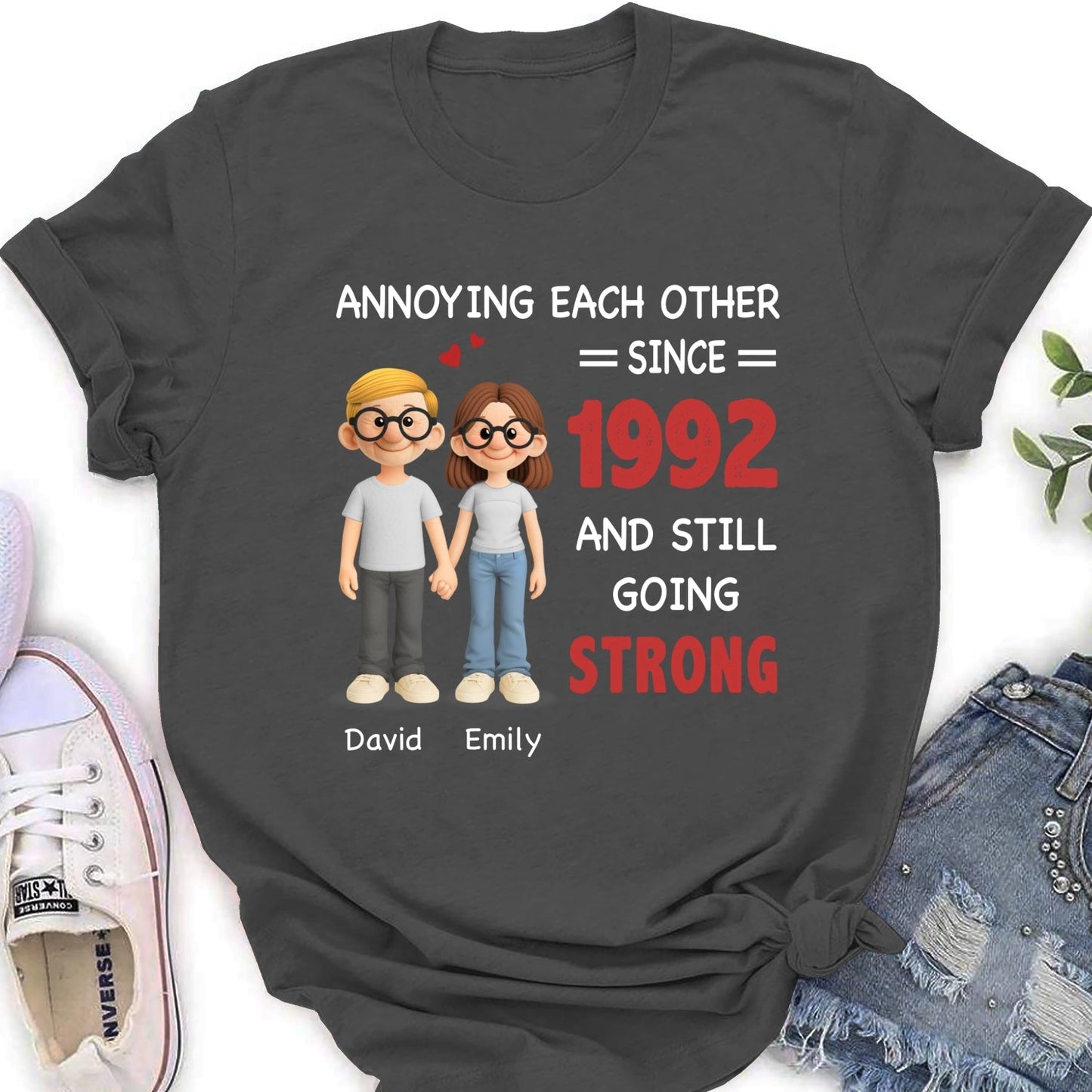 Annoying Each Other, Still Going Strong - Personalized Custom Shirt