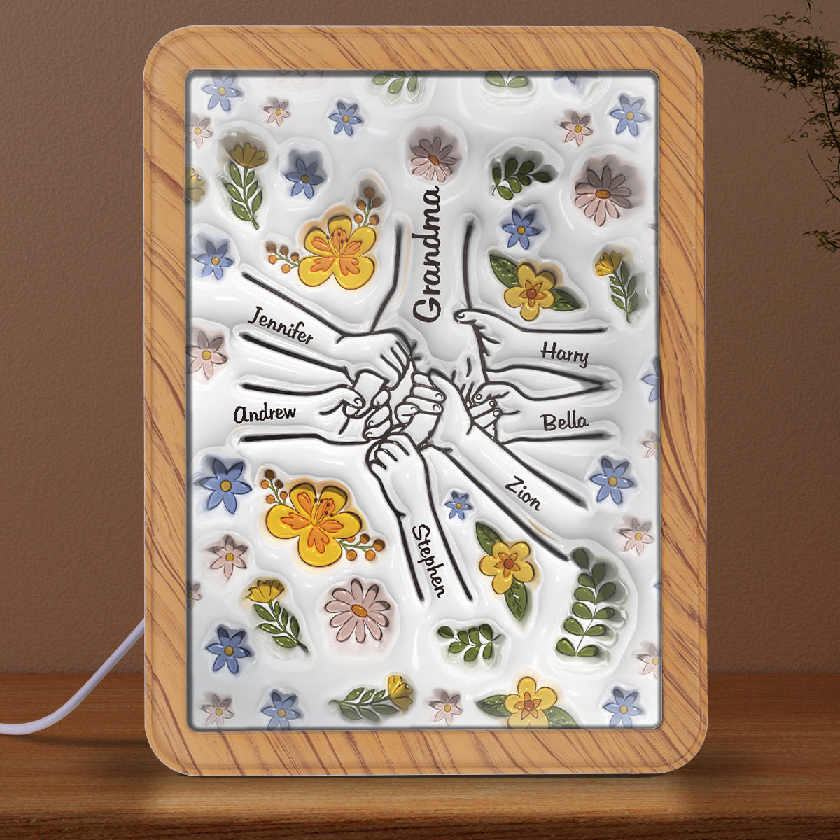 Hold Our Hand - Personalized Custom Magic Mirror