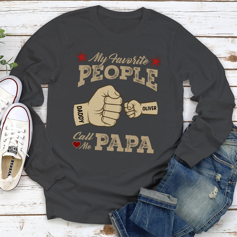 Daddy Team - Personalized Custom Shirt