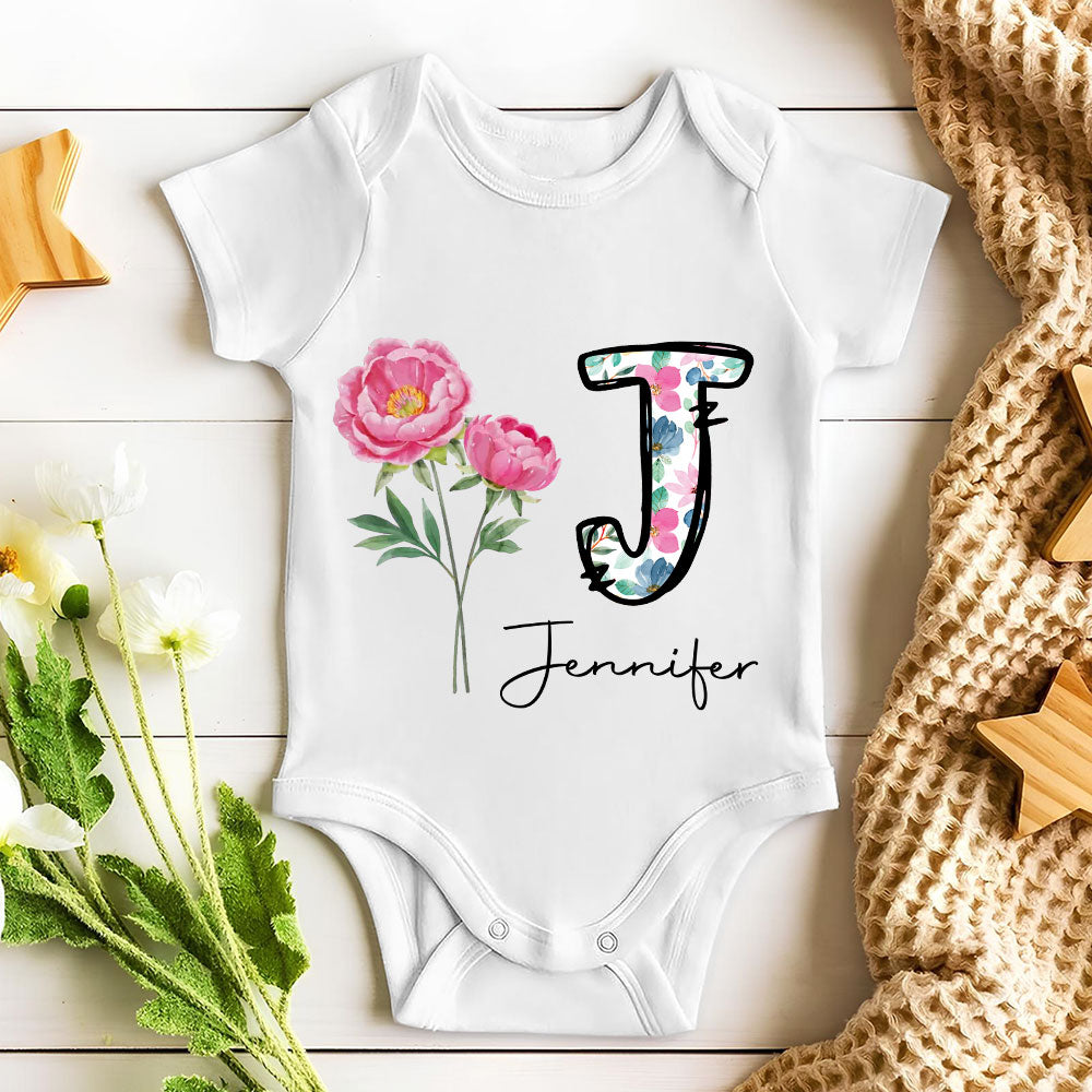 The Day An Angel Came To Me - Personalized Custom Baby Onesie
