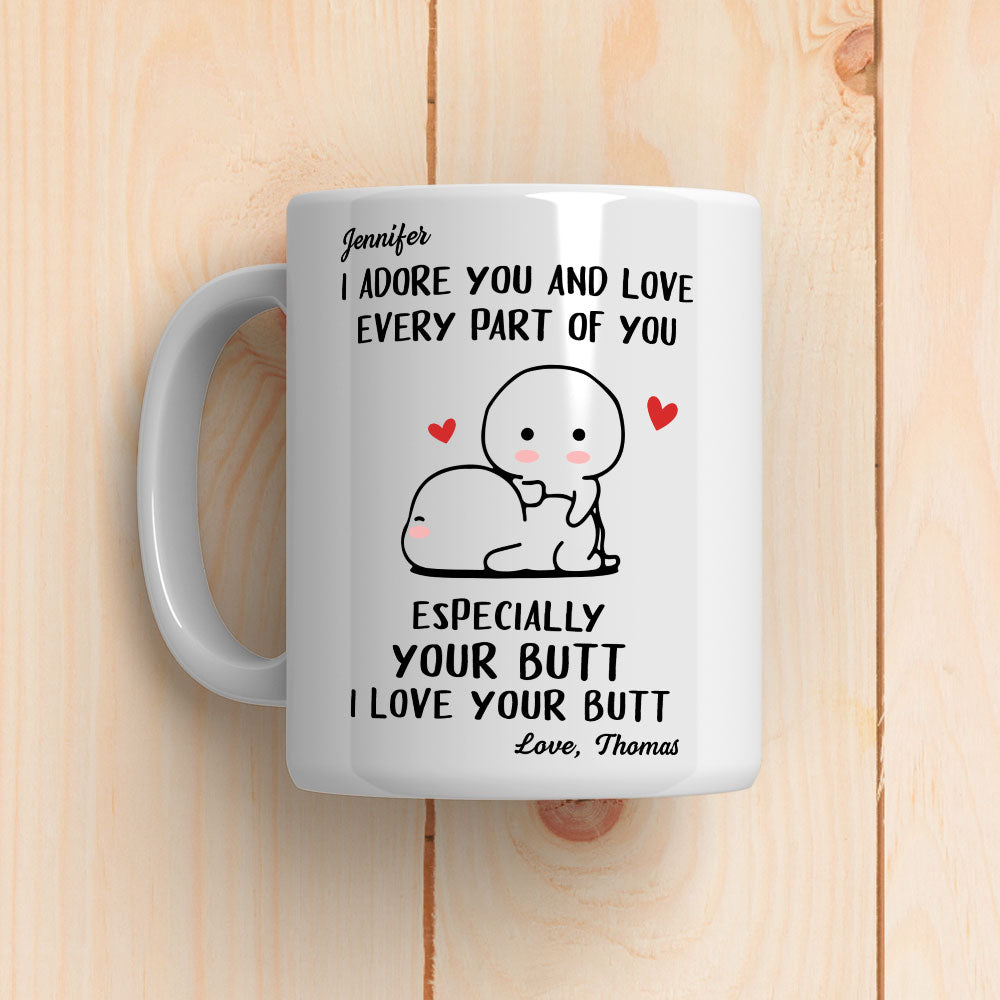 I Adore You - Personalized Custom Coffee Mug
