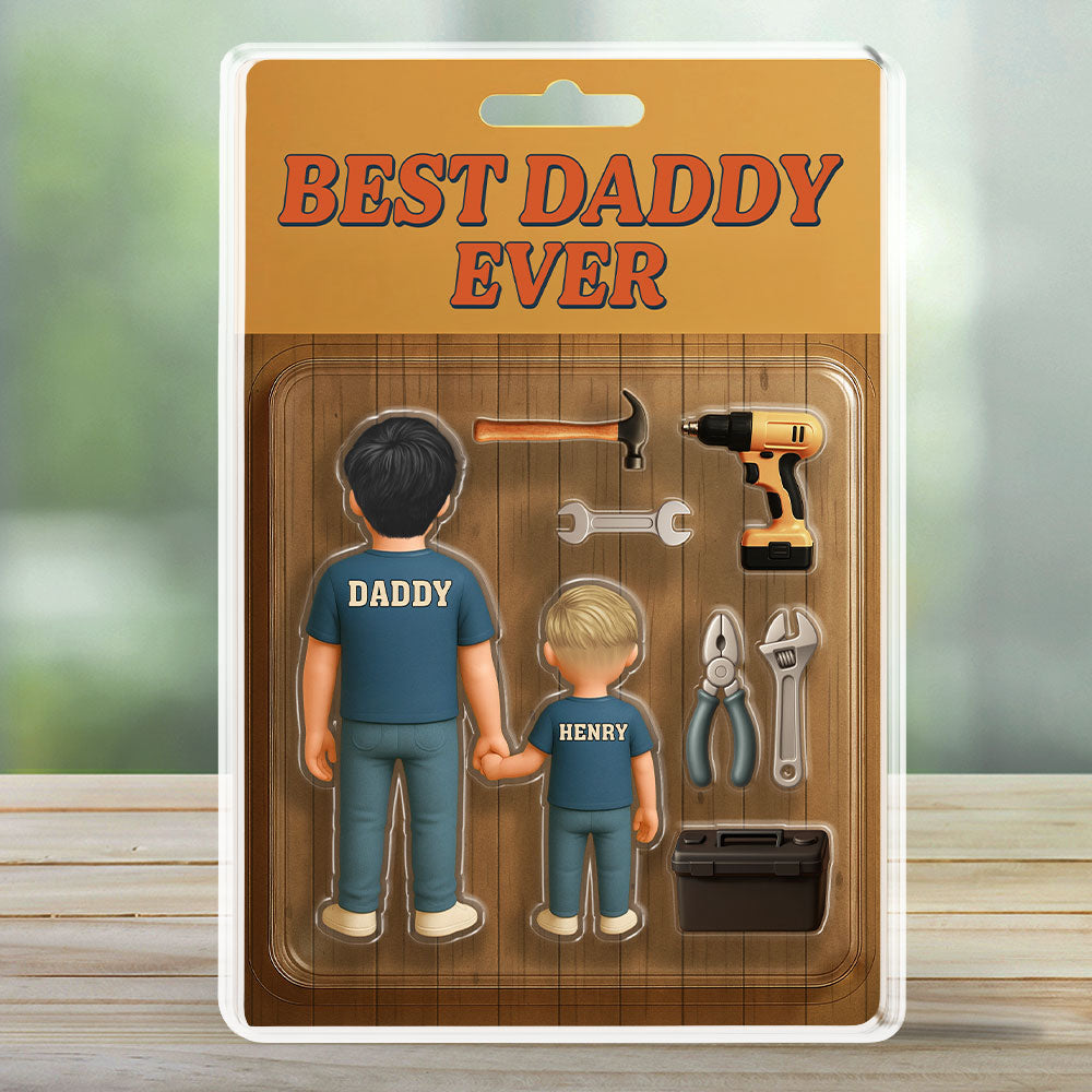 You Are My Best Dad - Personalized Custom Acrylic Plaque