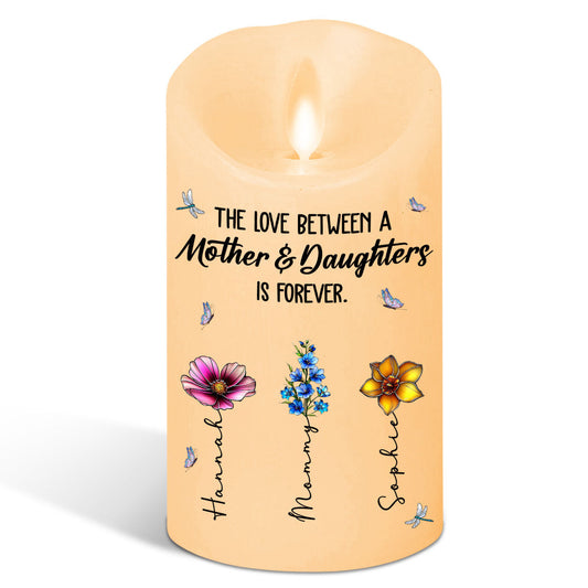 The Love Between Us Is Forever - Personalized Custom LED Candle
