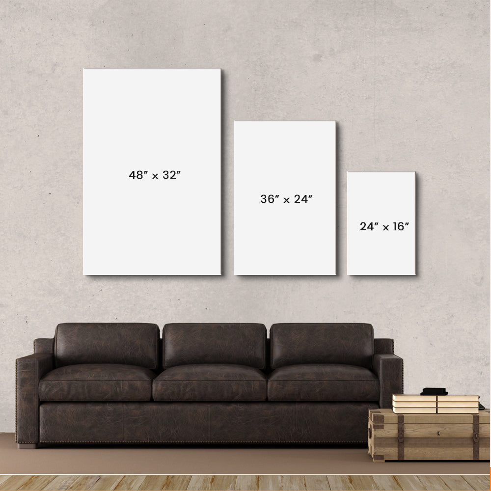 My Life & Heart - Personalized Custom Photo Canvas