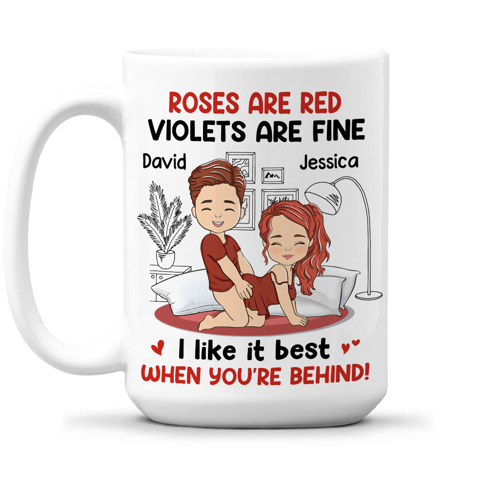 My Love For You Reaches Beyond Measure - Personalized Custom Coffee Mug