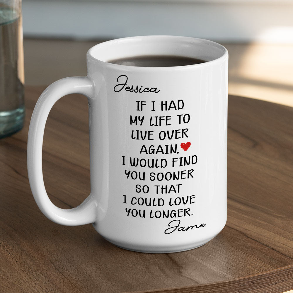 Forever Grateful For Your Love - Personalized Custom Coffee Mug