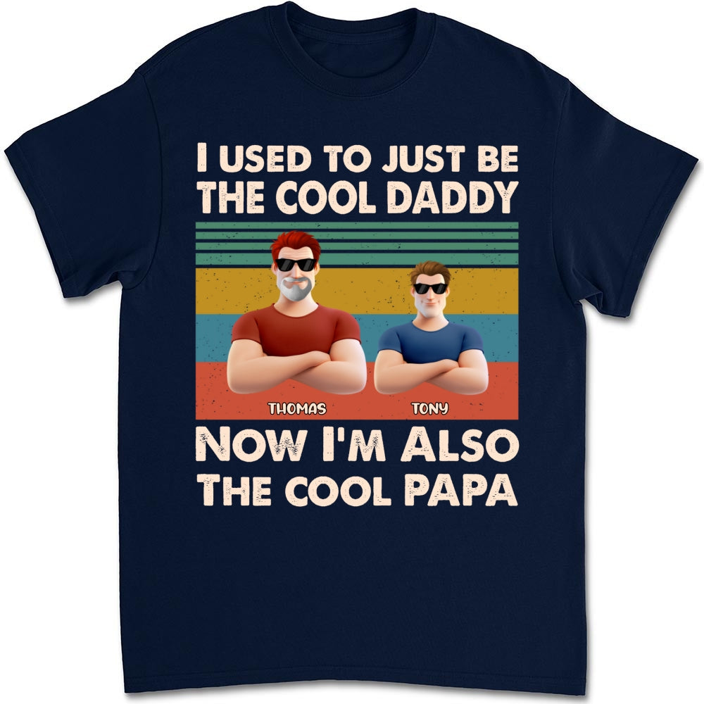 From Dad To Grandpa With Love - Personalized Custom Shirt