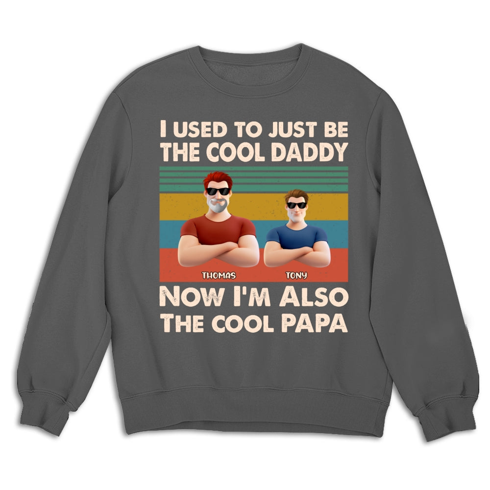 From Dad To Grandpa With Love - Personalized Custom Shirt