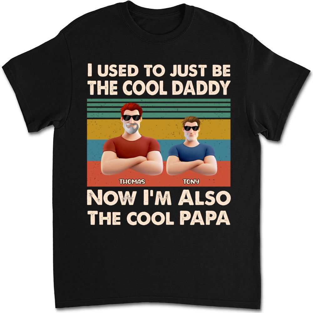 From Dad To Grandpa With Love - Personalized Custom Shirt