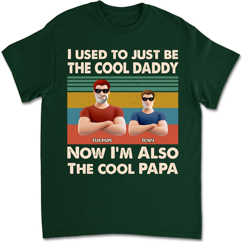 From Dad To Grandpa With Love - Personalized Custom Shirt