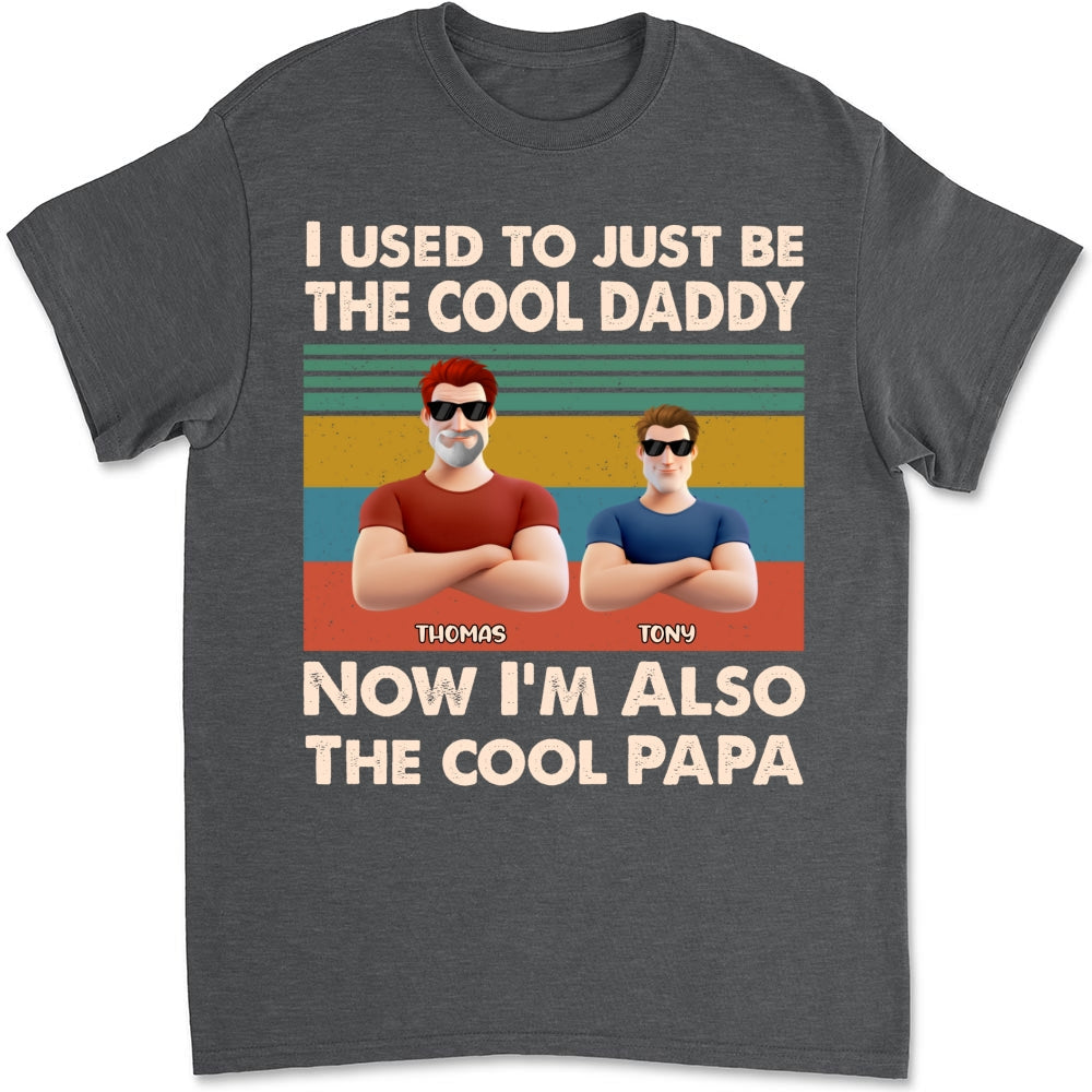 From Dad To Grandpa With Love - Personalized Custom Shirt