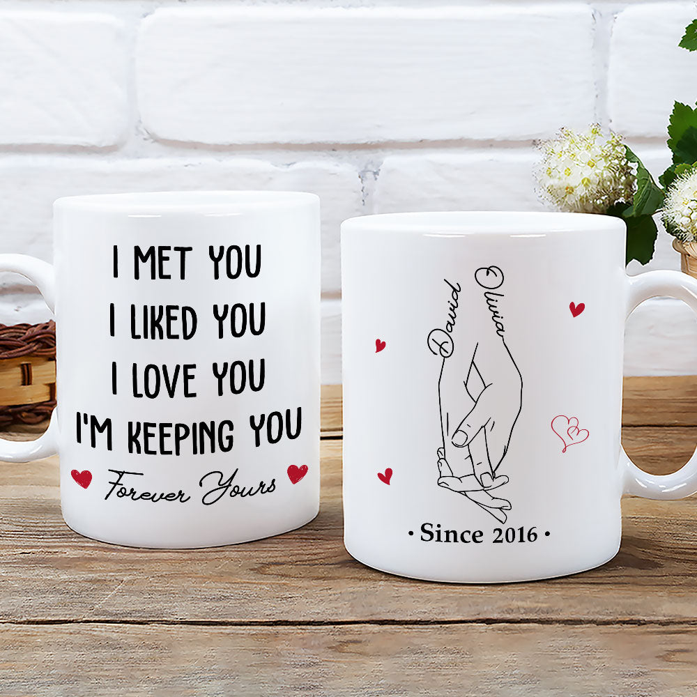 Since I Love You - Personalized Custom Coffee Mug