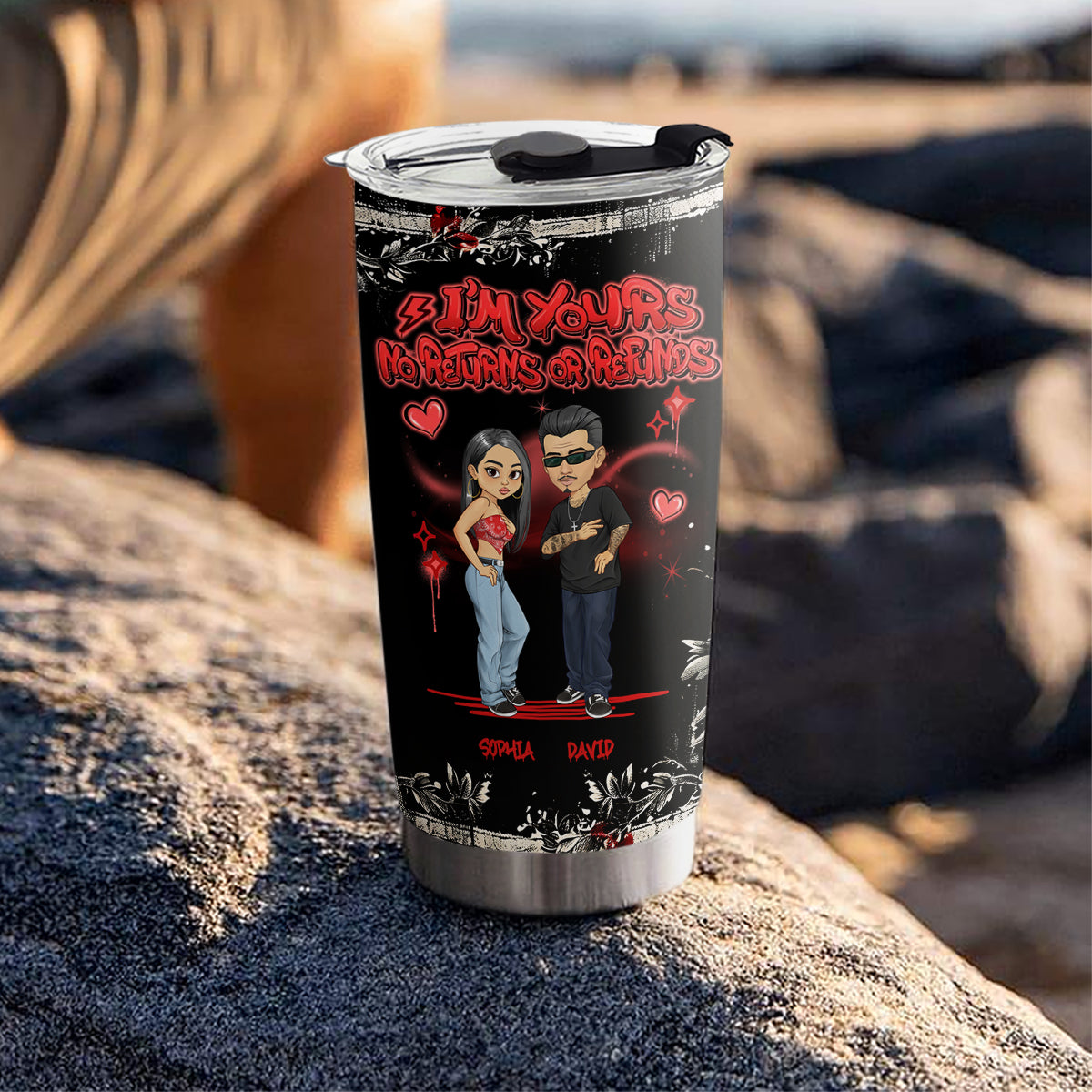 Couple 2024 - Personalized Custom Tumbler