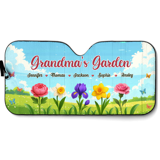 Grandma Garden - Personalized Custom Car Sunshade