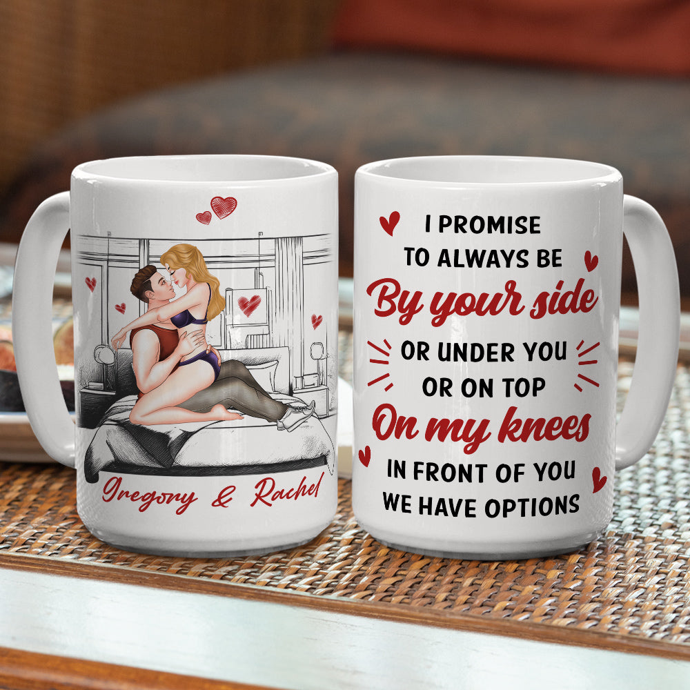 Always By Your Side - Personalized Custom Coffee Mug
