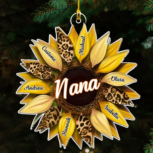 Nana Christmas - Personalized Custom Acrylic Ornament