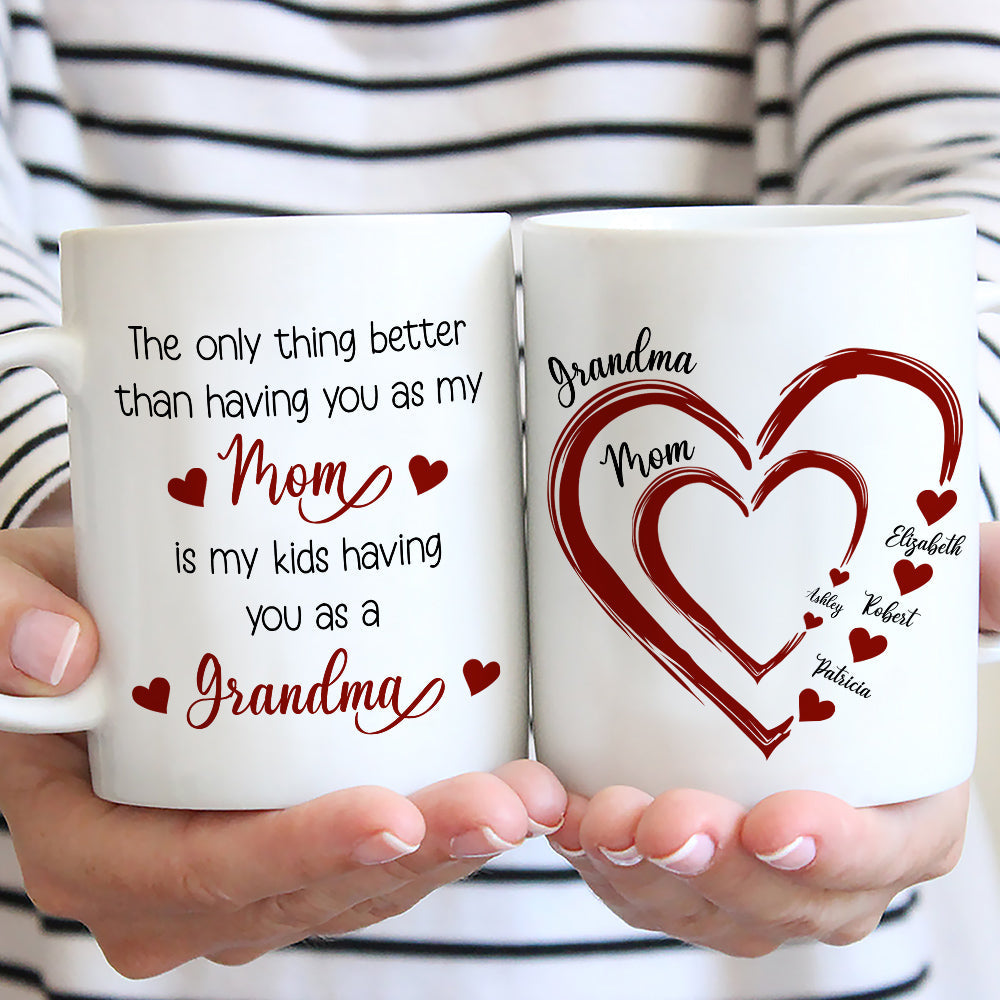 My Grandma - Personalized Custom Coffee Mug