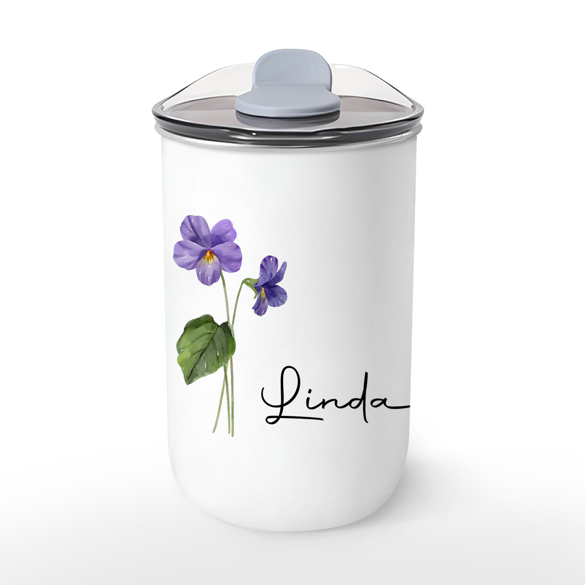 Friends Are Flowers That Never Fade - Personalized Custom 10oz Tumbler