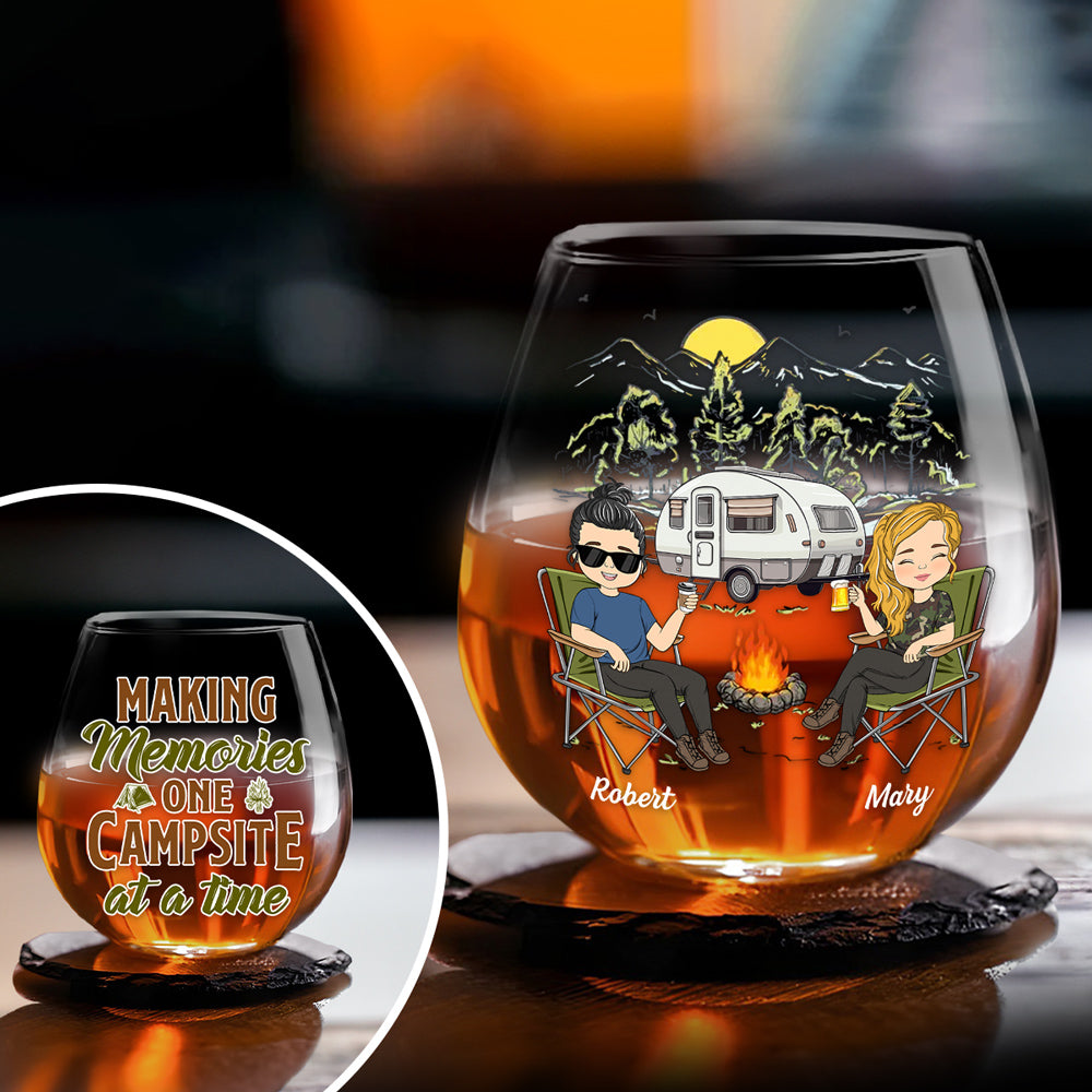 Making Memories - Personalized Custom Wine Glass