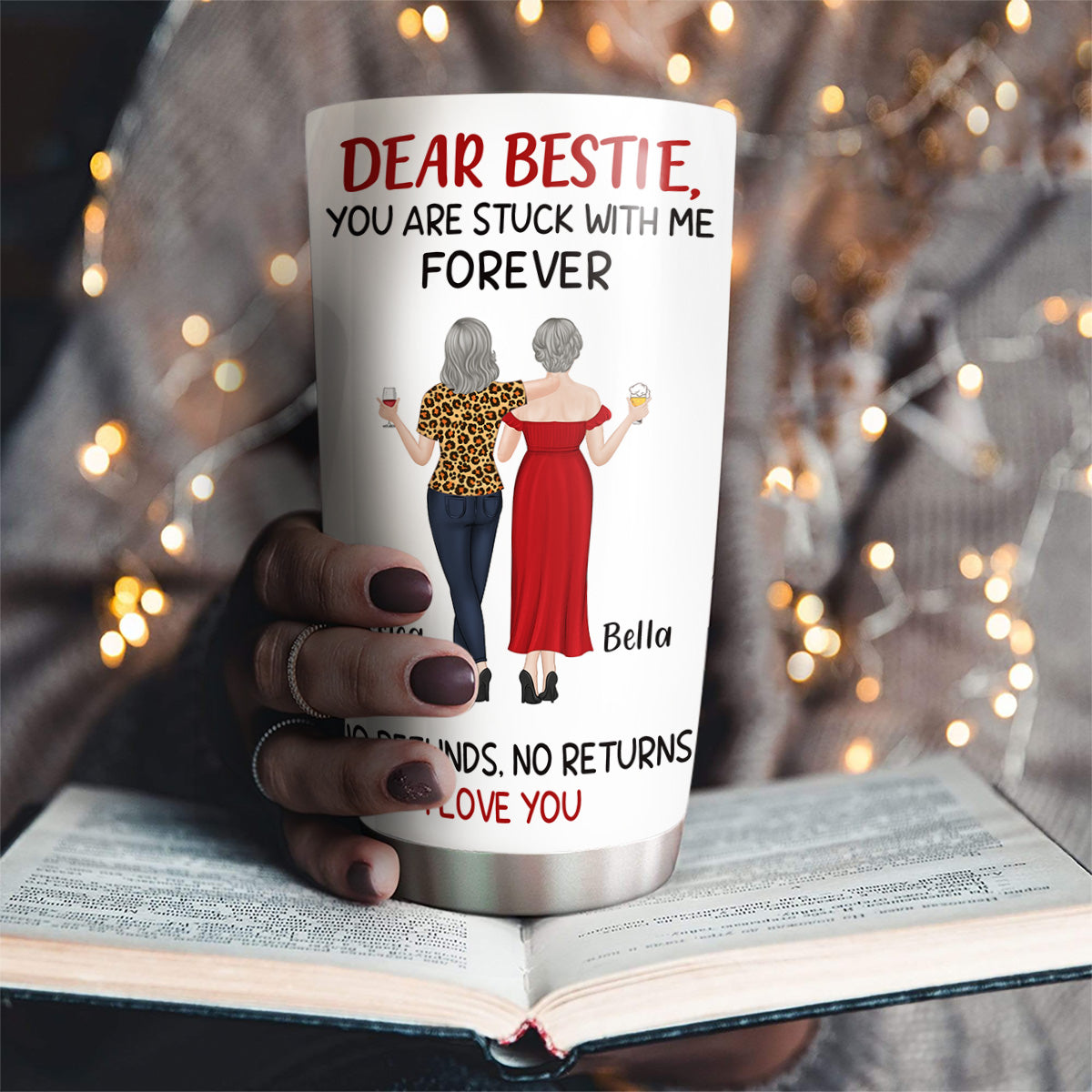 Stuck With Me - Personalized Custom Tumbler