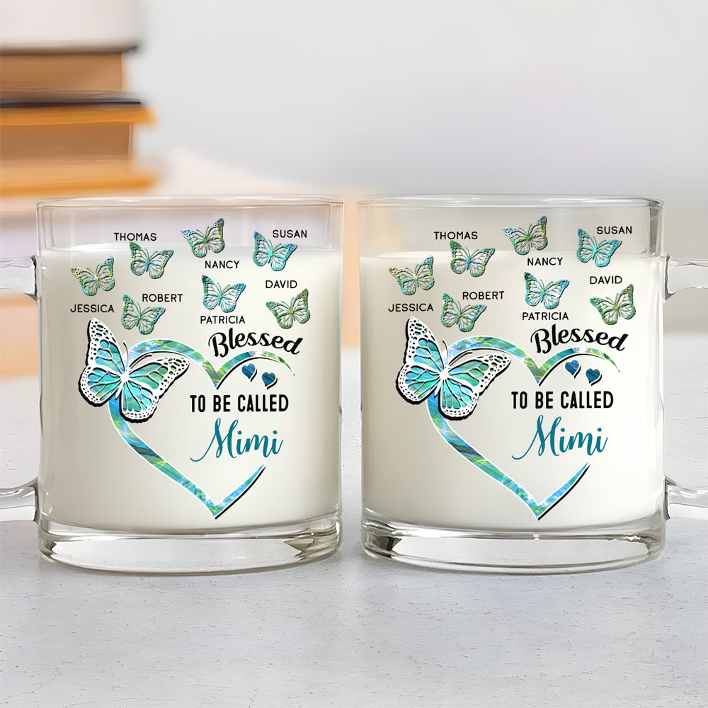 Blessed Mimi - Personalized Custom Glass Mug