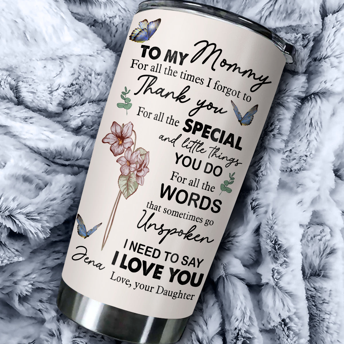 Special Mom Special Love - Personalized Custom Tumbler