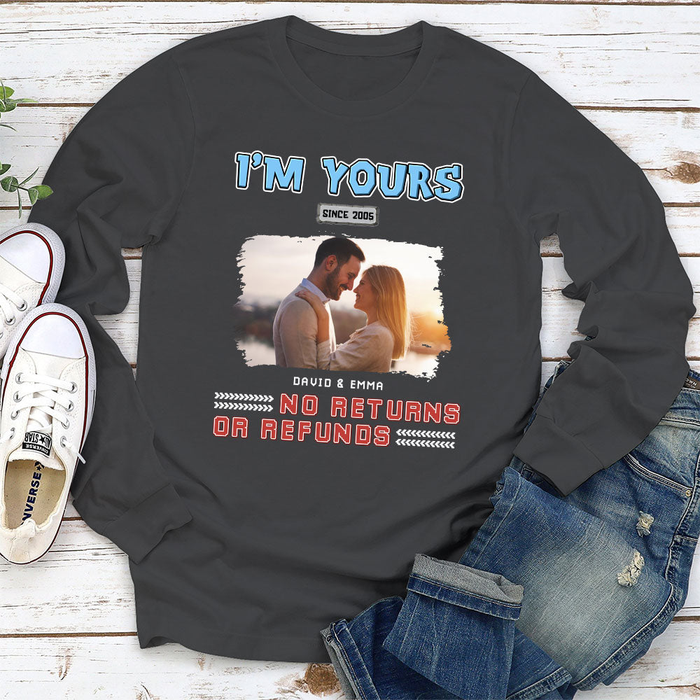 I Am Yours Photo - Personalized Custom Shirt