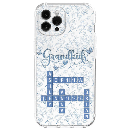 Flower Grandkids - Personalized Custom 3D Inflated Effect Phone Case