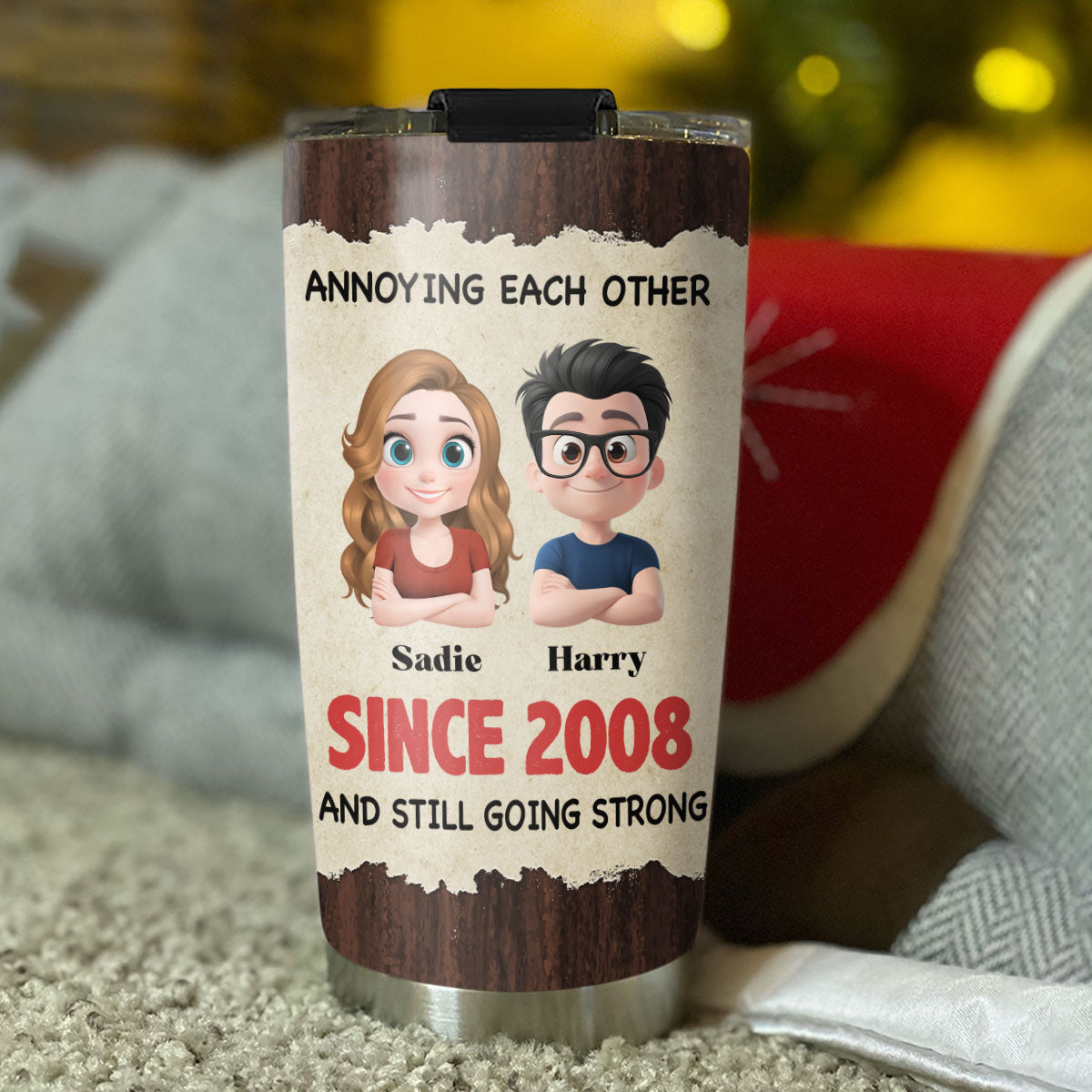 With You Forever - Personalized Custom Tumbler