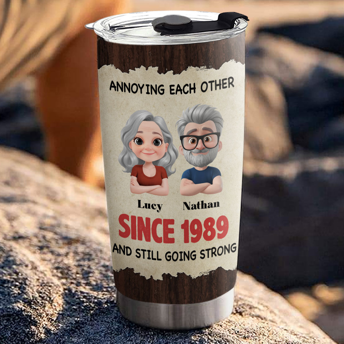 With You Forever - Personalized Custom Tumbler