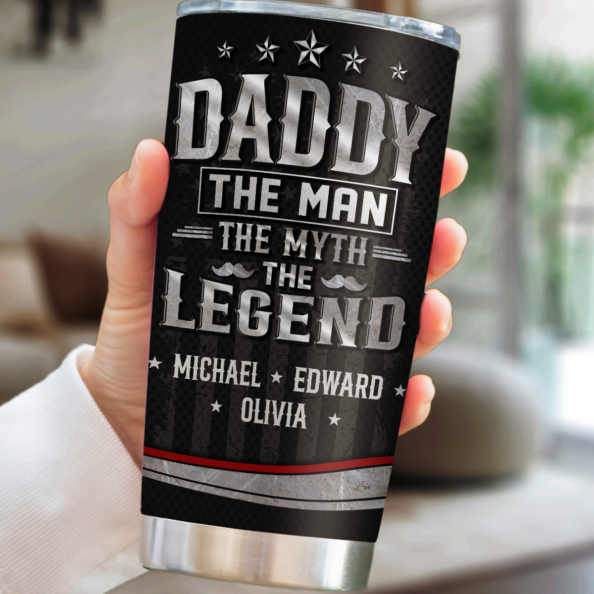 The Man - Personalized Custom Tumbler