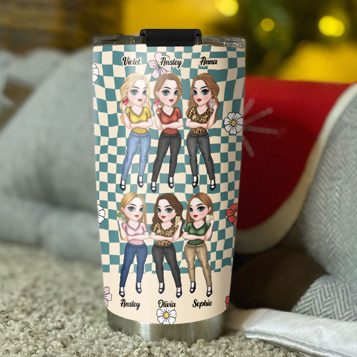 You Are Badass Bestie - Personalized Custom Tumbler