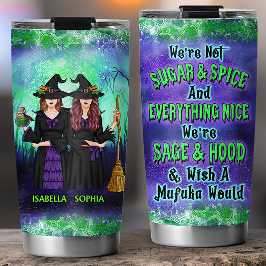 Besties Witch - Personalized Custom Tumbler