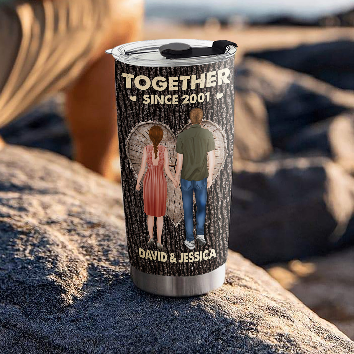 To My Wife - Personalized Custom Tumbler