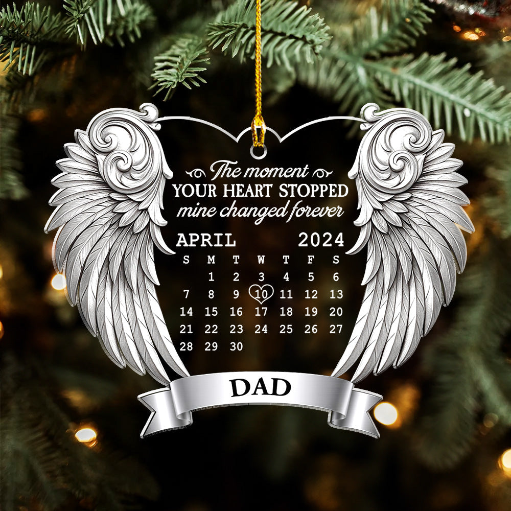 Remembered With Love - Personalized Custom Acrylic Ornament